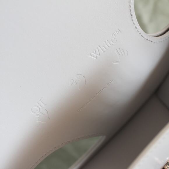 Off-White Meteor Shower Jitney 2.8 Top Handle Satchel Crossbody Bag New - Picture 8 of 16